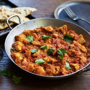 Chicken Madras Curry (scharf)